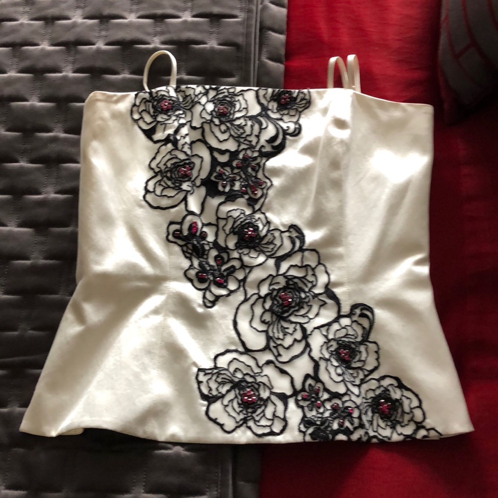 Lace dressy top from White House Black Market